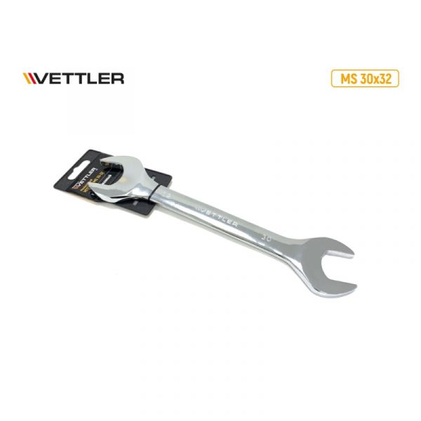 Ключ гаечный двухсторонний 30*32 (VETTLER) /MS 30x32/