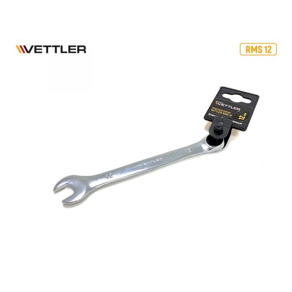 Ключ комбинированный 12*12 рожково-накидной.(VETTLER) /RMS 12/