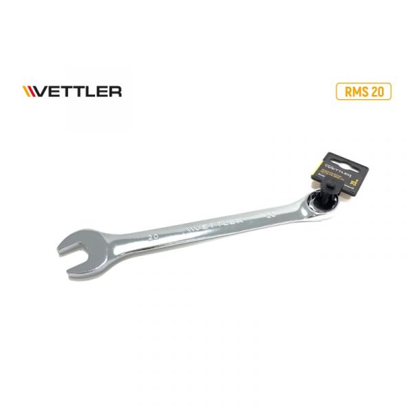 Ключ комбинированный 20*20 рожково-накидной.(VETTLER) /RMS 20/