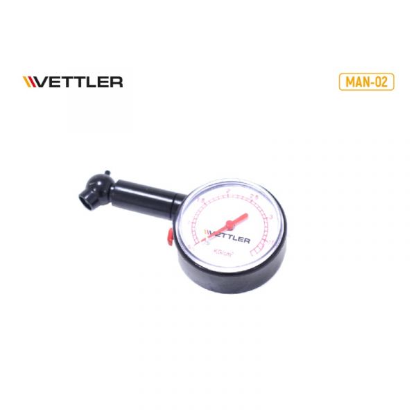 Манометр шин 4 атм стрелочный  (VETTLER) /MAN-02/