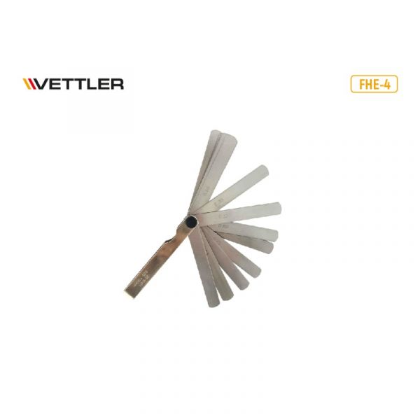 Набор щупов 20 лист. (100мм) от 0, 05 до 1, 0 мм  (VETTLER) /FHE-4 /