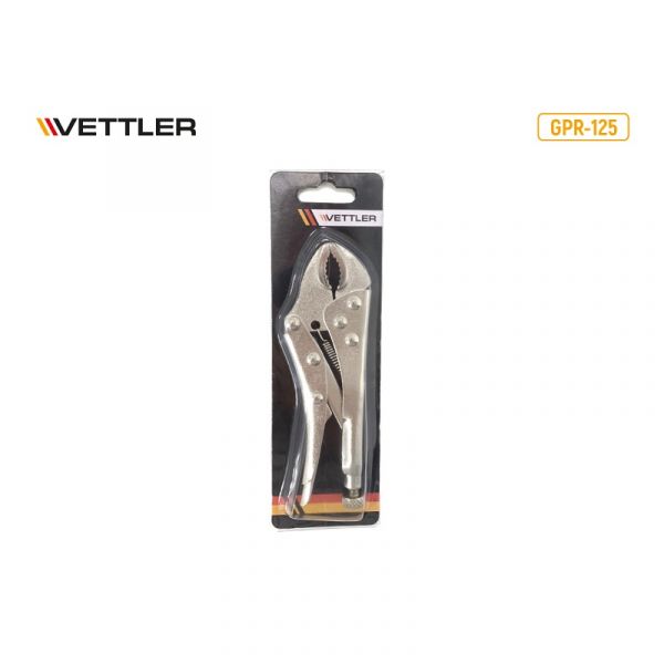 Струбцина (ручные тиски) 125 мм (захват полукруг)   (VETTLER) /GPR-125/