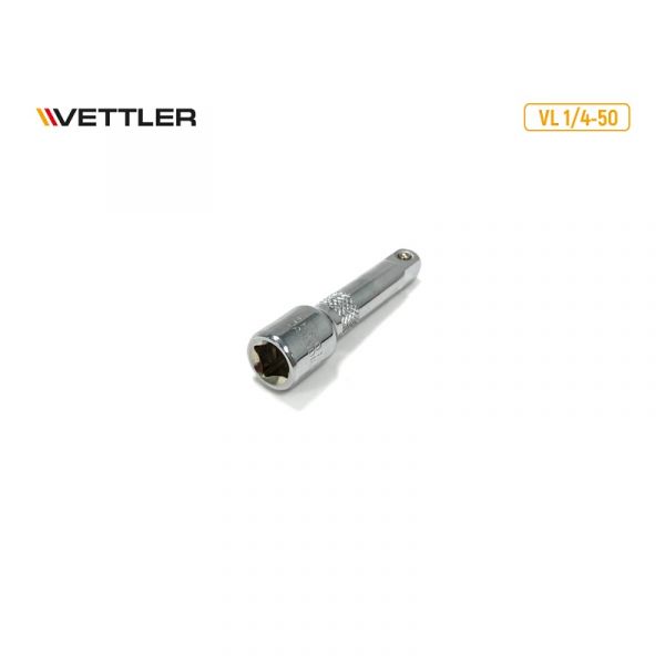 Удлинитель 1/4" 50 мм (VETTLER) / VL 1/4-50/