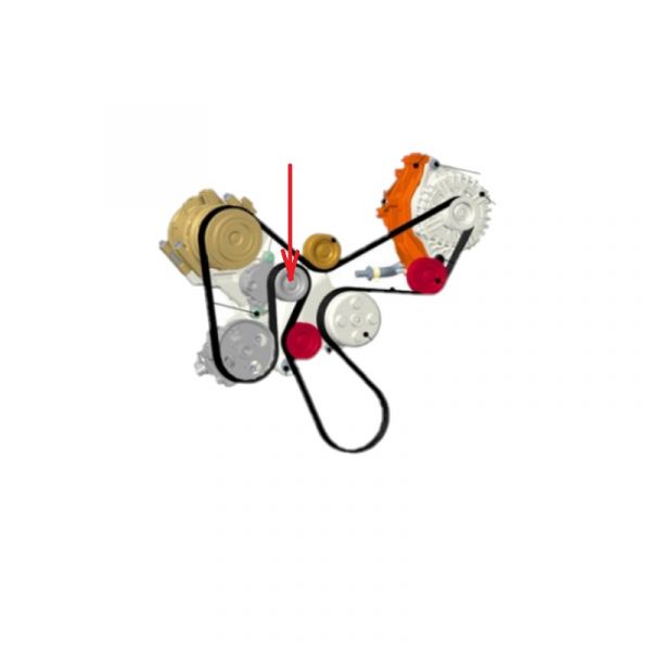 Натяжитель ремня дв. серии "G" (Foton ГАЗ Оригинал) /.PМ40005046/