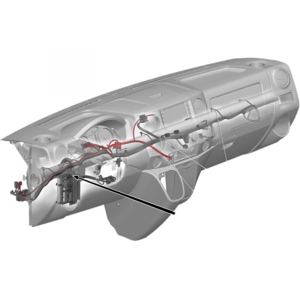 Автопроводка жгут ГАЗель NEXT дв. 275 Evotech ЕВРО-5 панели приборов (ООО "Автокомплект"  ГАЗ) /А21R23.3724229-20/
