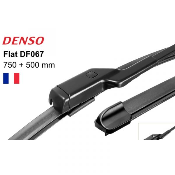 Щетка ст/оч бескаркасная Ford Transit 750/500 мм (2шт) (Denso) /df067/