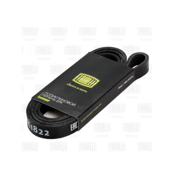 Ремень 1822 (6PK) генератора ВАЗ-Largus 16 кл. с A/C (Trialli) /6pk1822/