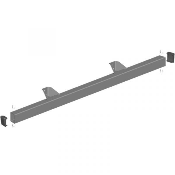 Брус противоподкатный ГАЗ-3309, ГАЗон-NEXT с боковинами (ООО "Автомобильный завод "ГАЗ") /С41R11-2815009/