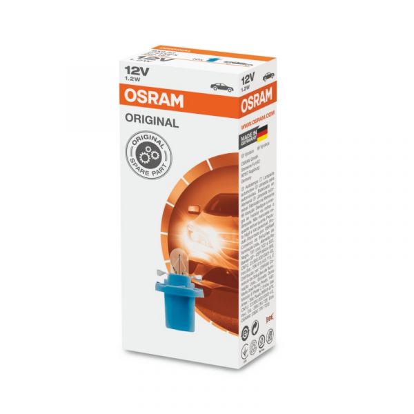 Лампа 12В 1,2 Вт (с патроном) (панель приборов) (OSRAM) /2721mfx/