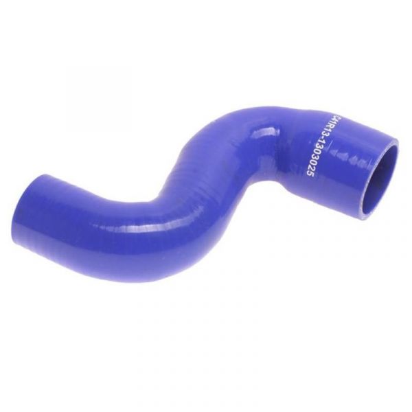 Патрубок радиатора ГАЗон-4113 NEXT ниж. дв. ЯМЗ-534 силикон (MEGAPOWER) /130-16-166/