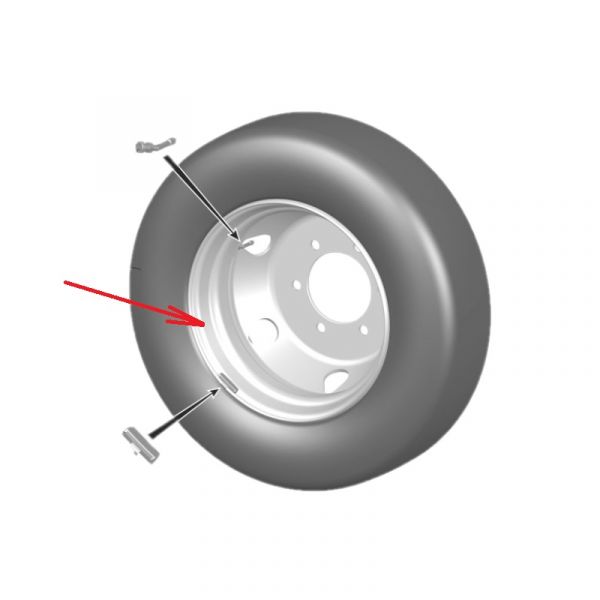 Диск колеса ГАЗон NEXT (R19.5х6.75) (Xiamen ACERIDE Trading Co., Ltd ГАЗ Оригинал) /.3196766/