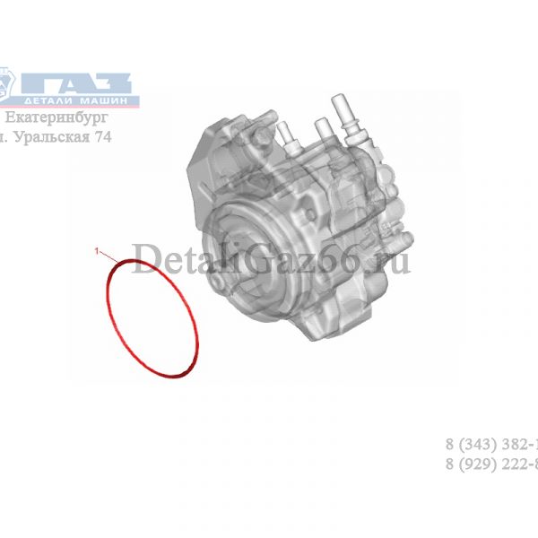 Кольцо уплотнительное ТНВД ГАЗон NEXT дв. ЯМЗ-534 (2410210014) (BOSCH) /5340.1111049/