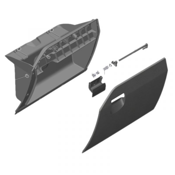 Ящик вещевой (бардачок) ГАЗель NEXT (Пластимат  ГАЗ) /А21R23-5303012/