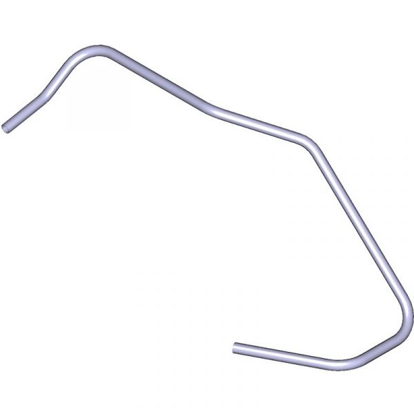 Трубка отвода охлаждающей жидкости к компрессору ЯМЗ-53445 ГАЗон-NEXT (10 т.) (ПАО "Автодизель"(ЯМЗ)) /5340.3509287-50/