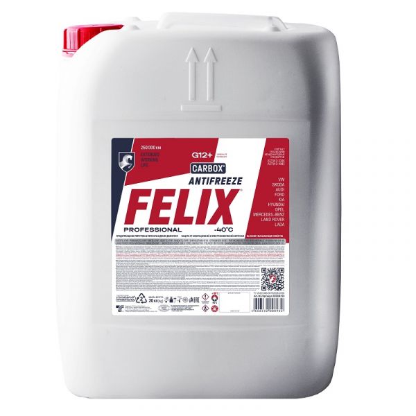 Антифриз "FELIX" Carbox G-12 20 кг (красный) /430206159/