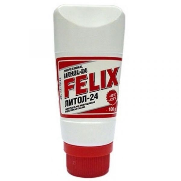 Смазка Литол-24 FELIX туба (100гр) /411040092/