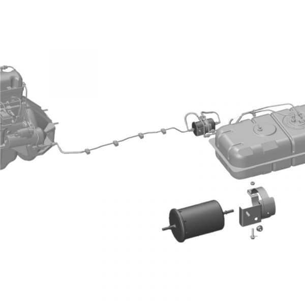 Фильтр топливный дв. 405, 406, 4216 (быстосъем.) (ООО "Дзержинская Производственная Компания"  ГАЗ Оригинал) /.KFF-301/