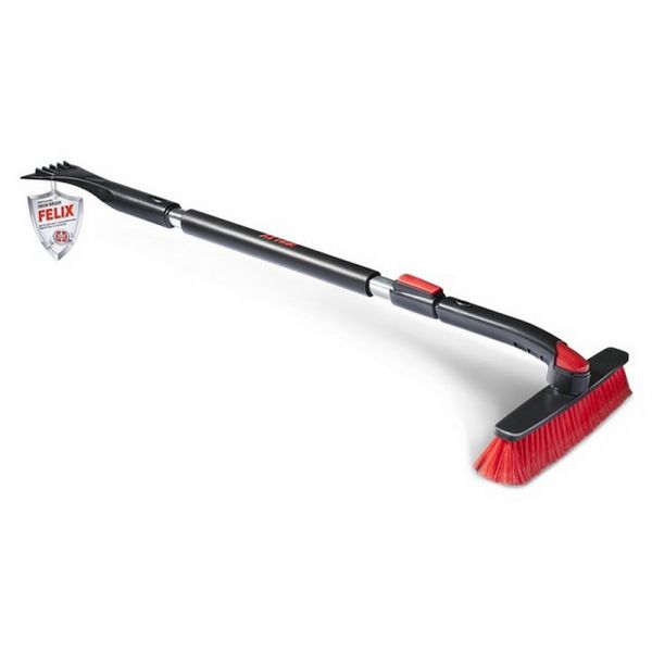 Щетка для снега FELIX телескопическая 100 - 138 см поворотная со скребком /410060017/