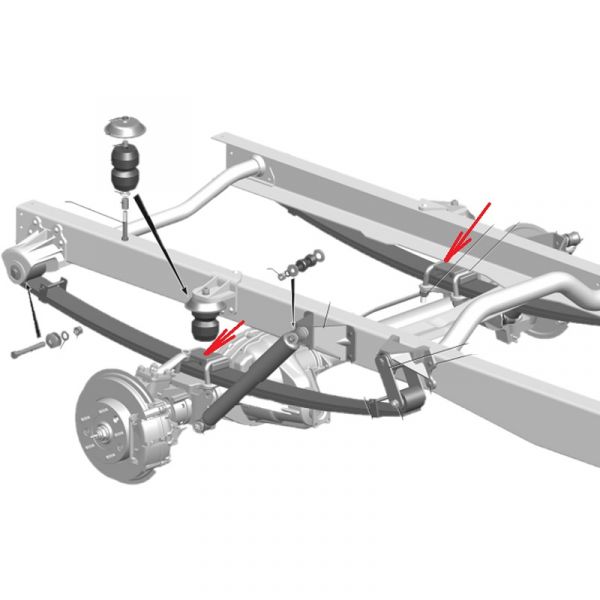 Накладка передней рессоры ГАЗель, Соболь (ПАО "ГАЗ") /33027-2902412-10/