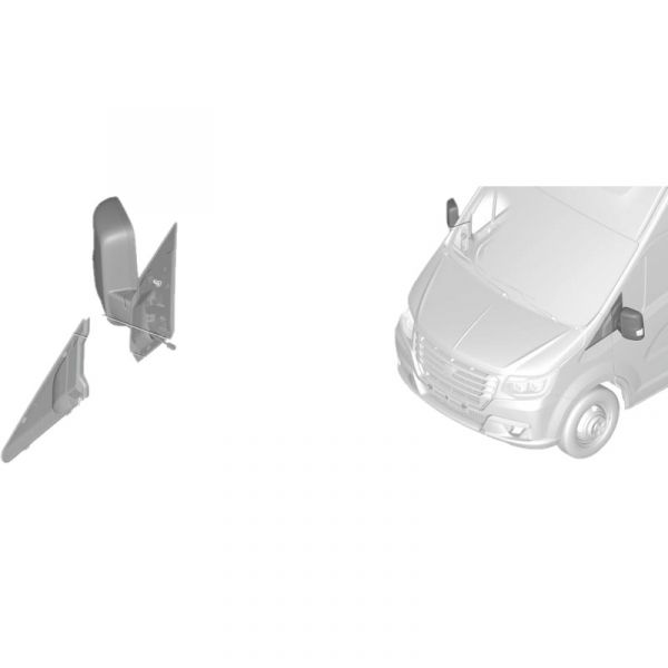 Зеркало ГАЗель NN правое с элек.приводом (Курганспецмаш  ГАЗ) /А31R33.8201020-10/