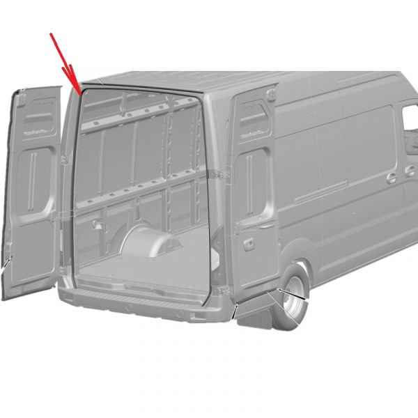 Кант проема дверей задка ГАЗель NEXT ЦМФ (ООО "ГОММА ЛАЙН"  ГАЗ) /А31R23.6307126/