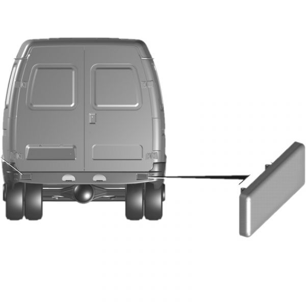 Катафот задн. бампера ГАЗель-2705 н/о красный (ООО "Автоэлектроконтакт новые технологии" ГАЗ Оригинал) /56.3731000/