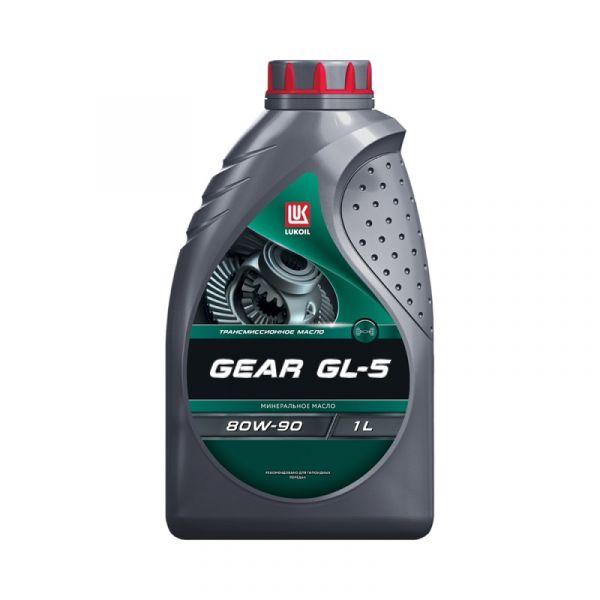 Масло трансмиссионное LUKOIL Gear 80W-90, GL-5; к.1л. /7777-3590990/