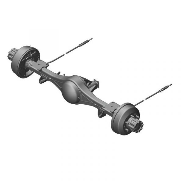 Мост задний ГАЗель NEXT в сборе (с АБС, кронштейны н/о) (ПАО "ГАЗ" Оригинал) /А21R22-2400012-100/
