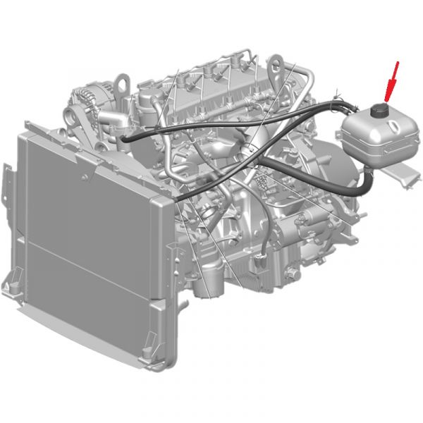 Пробка расшир. бачка ГАЗель (Восток-Амфибия) /2108-1311065-041/