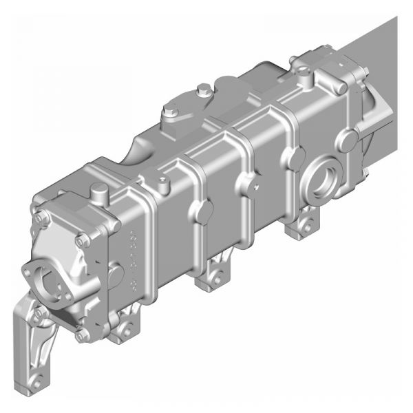 Радиатор отработавших газов ГАЗон NEXT-ЯМЗ-53445 (ПАО "Автодизель"(ЯМЗ)) /53443.1213010-20/