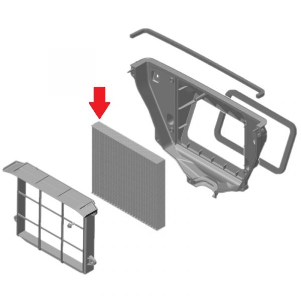 Фильтр салона ГАЗель NEXT, ГАЗон NEXT (ООО "Дзержинская Производственная Компания") /А21R23.8119200-01/