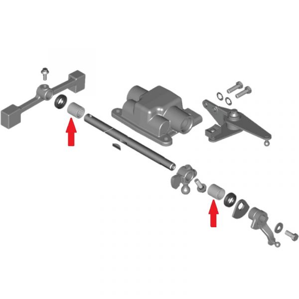 Подшипник дистанционной крышки КПП ГАЗель NEXT (F-Diesel Power Co., LTD) /.LВD15Х21Х22SТТN1/