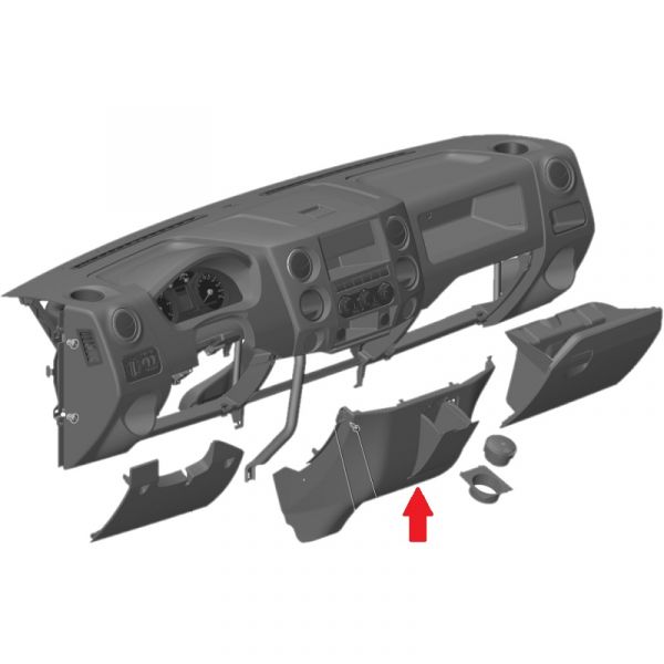 Консоль панели приборов ГАЗель NEXT (ООО "Пластимат"  ГАЗ) /А21R23-5326010/