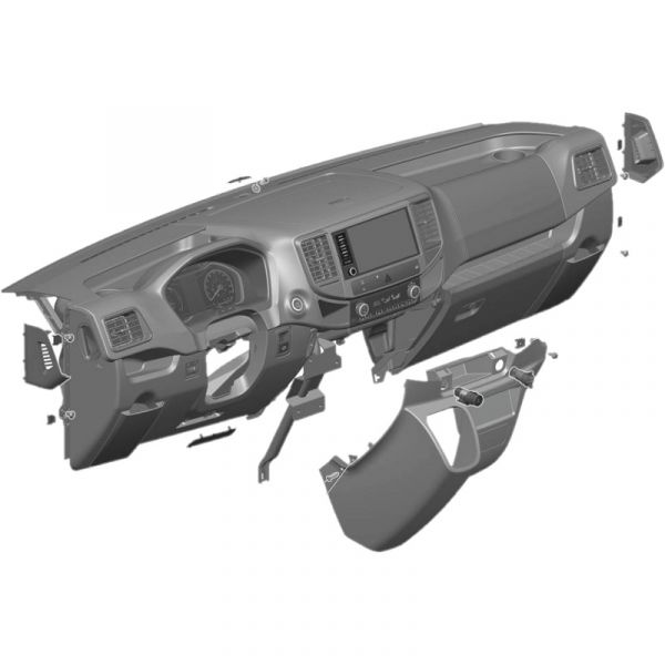 Консоль панели приборов ГАЗель NEXT (ООО "Автомобильный завод "ГАЗ") /А31R33-5326010/