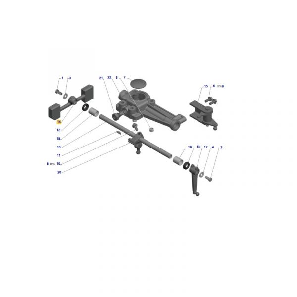 Противовес вала дистанционной крышки КПП ГАЗон NEXT (ООО "НИЖЕГОРОДСКИЕ МОТОРЫ" ГАЗ Оригинал) /С40R13-1702167-20/