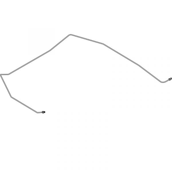Трубка тормозная от тройника к правому переднему тормозу ГАЗель (НПО "Автопромагрегат"_г. Нижний_Новгород  ГАЗ Оригинал) /3302-3506023-20/