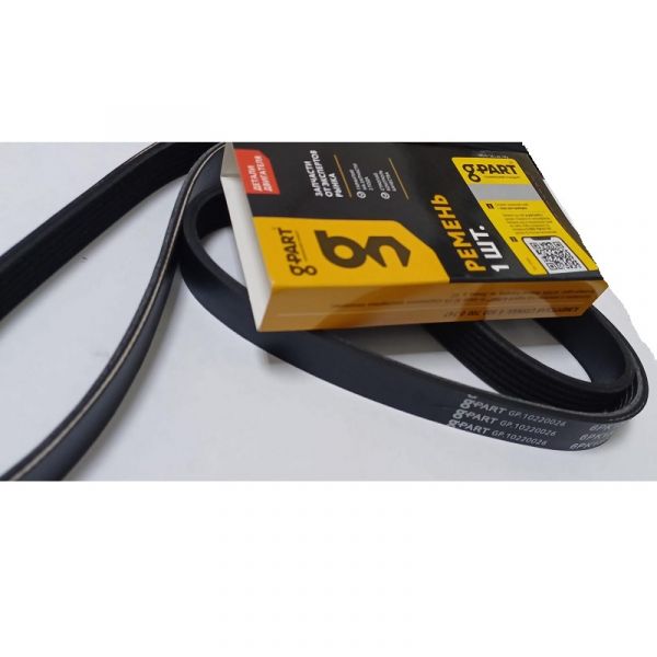 Ремень 1371 (6PK) вентилятора и помпы ЯМЗ-5344 (в упак. G-Part) /GP.10220026/