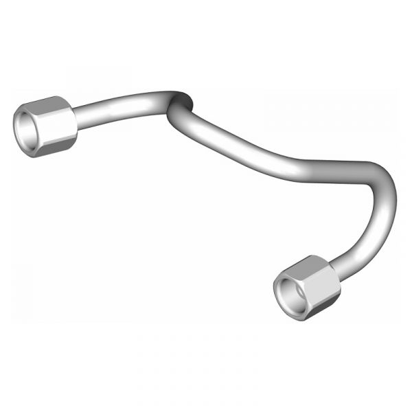 Трубка топливная к форсунке ГАЗон NEXT дв. ЯМЗ-534 ЕВРО-5 3-го цилиндра (ПАО "Автодизель"(ЯМЗ)) /53443.1112403-03/