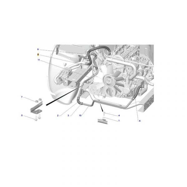 Шланг отопителя (Волгопромтранс  ГАЗ Оригинал) /А65R52-8120030/