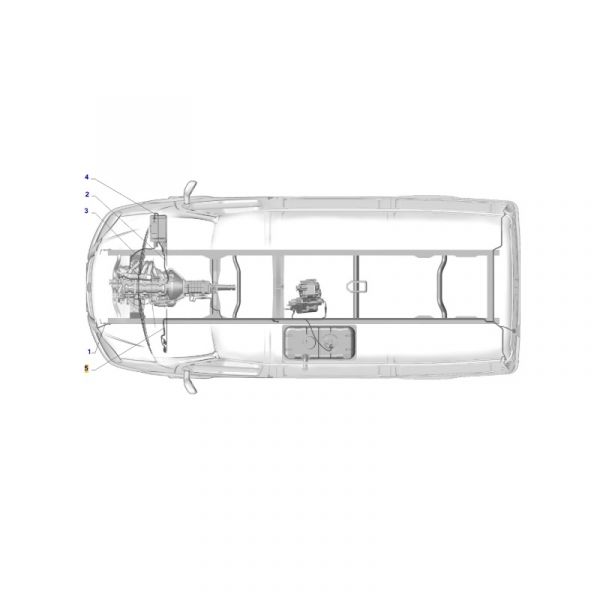 Автопроводка жгут по раме Соболь 4WD (ООО "Арзамасское ПО Автопровод"  ГАЗ Оригинал) /27527.3724030-60/