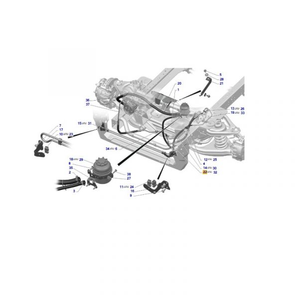 Шланг сливной ГУР от бачка до радиатора ГУР ГАЗель NEXT, Соболь NN (Yubei ГАЗ Оригинал) /А21R22.3408181-11/