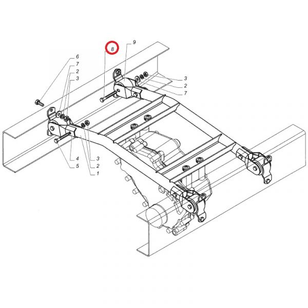 Болт М10-6gх75 (ПАО "Завод Красная Этна"  ГАЗ Оригинал) /200324-П29/