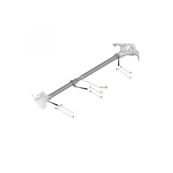 Вал карданный ГАЗель NEXT дв. серии "G" (Yodon ГАЗ Оригинал) /А21R22.2200010-51/