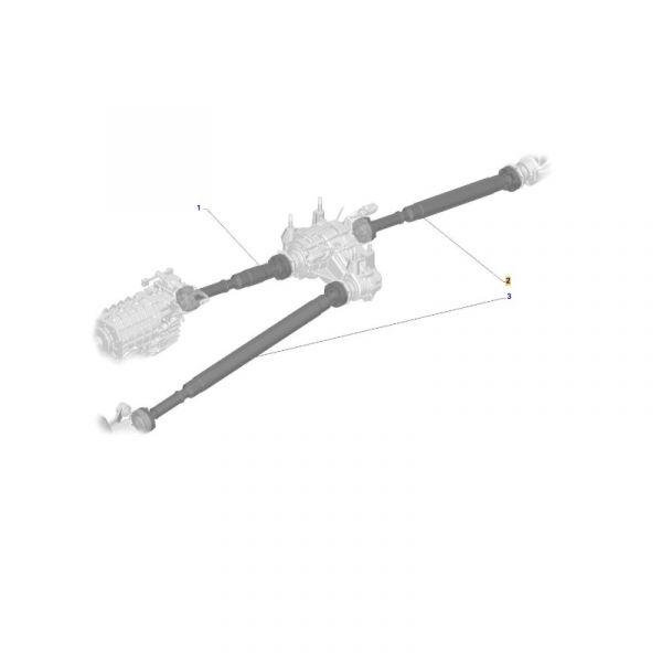Вал карданный заднего моста  Соболь NN 4WD () /А31А13.2201010/