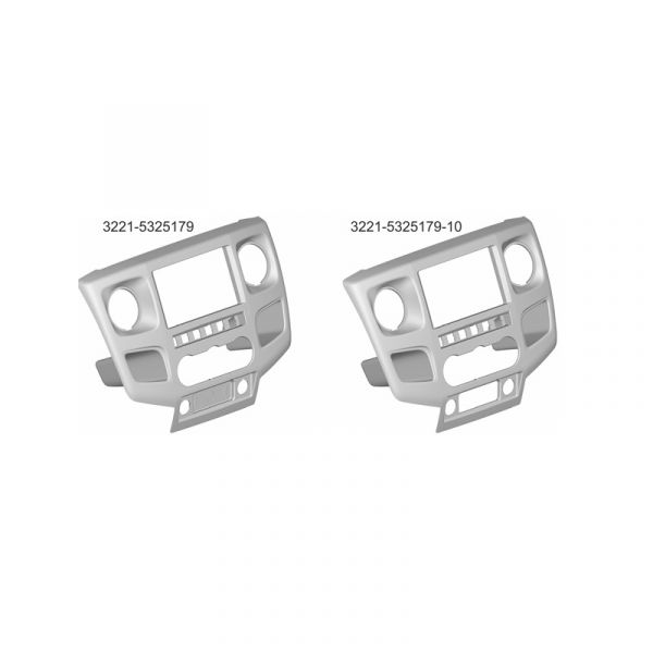 Облицовка панели приборов ГАЗель Бизнес центральная (ООО "Автомобильный завод "ГАЗ") /3221-5325179/