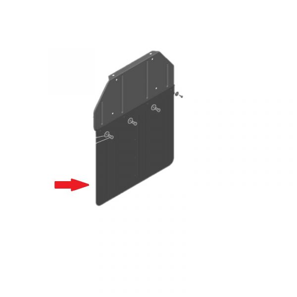 Брызговик зад. кол. ГАЗ-3307, 3308, 3309, 33104, ГАЗон NEXT (ООО "СамараТрансСервис"  ГАЗ Оригинал) /3308-8511188/