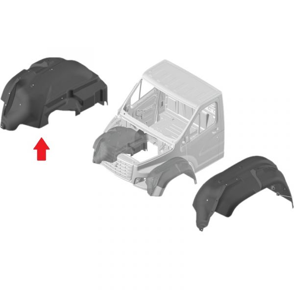 Подкрылок переднего крыла ГАЗон NEXT (10 т.) правый (НОВЛАЙН, ЩЕЛКОВО ГАЗ Оригинал) /C41RB3-8403354/