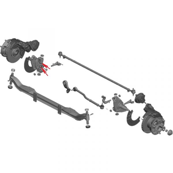 Манжета шкворня ГАЗ-3310 Валдай, ГАЗон NEXT (ОАО "Балаковорезинотехника"  ГАЗ Оригинал) /33104-3001018/
