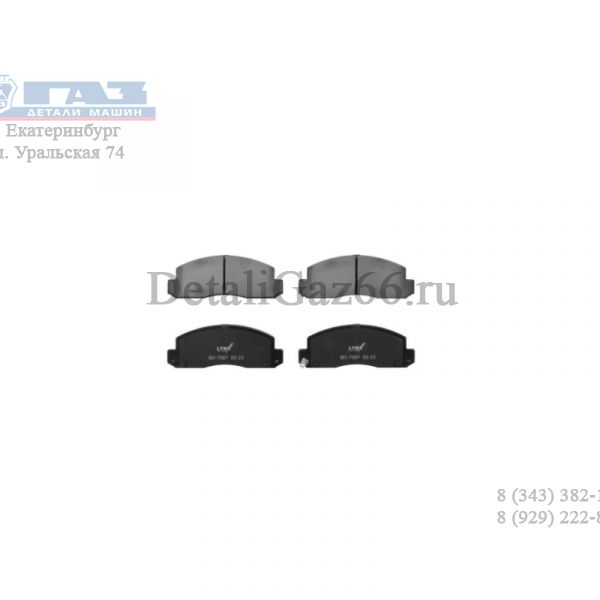 Колодки торм. перед. HINO 300 (узкая кабина) (LYNXauto) /BD-7587/