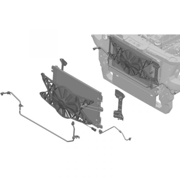 Радиатор кондиционера ГАЗель NEXT (ООО "Сонз Рус"  ГАЗ Оригинал) /А21R23.8112033-01/
